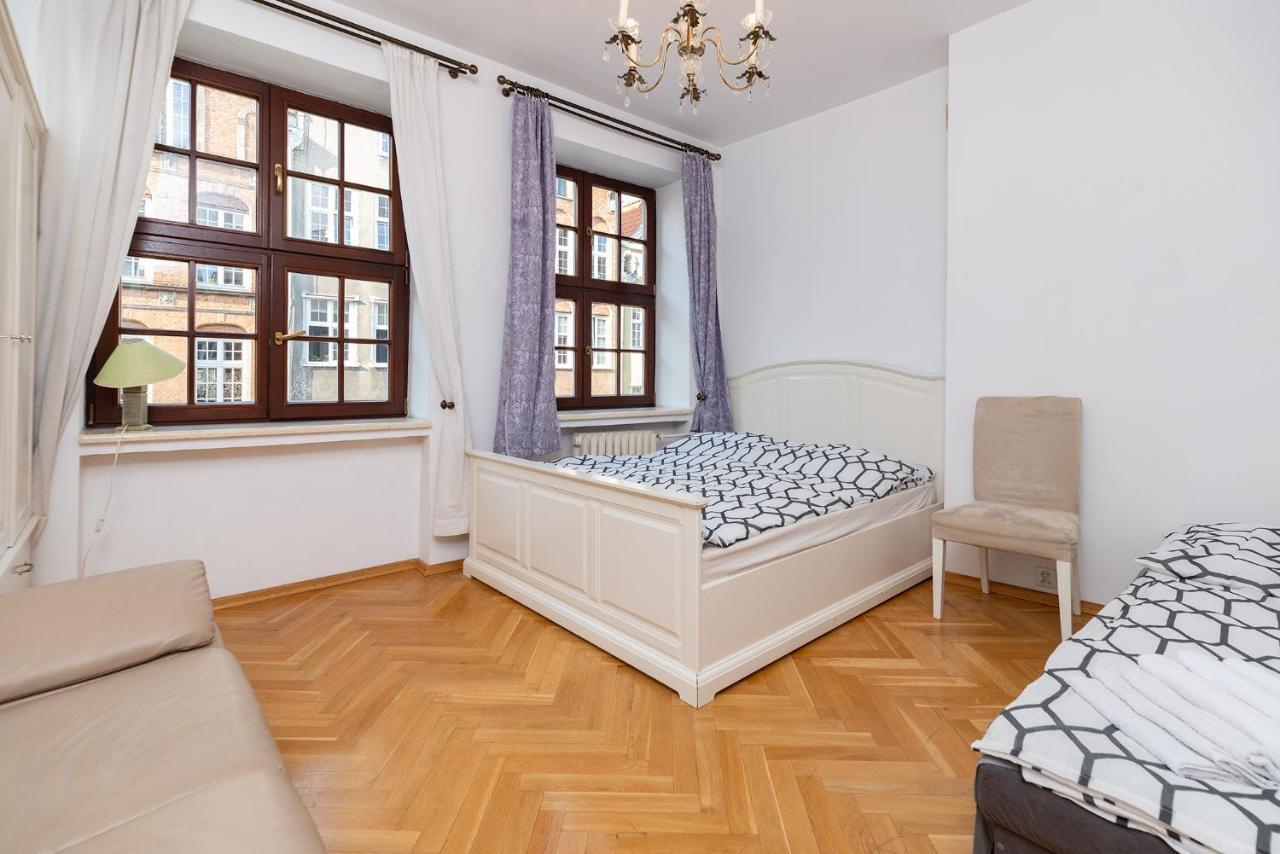 Mieszkanie 3 Pokojowe Stare Miasto Gdansk, Ul. Mariacka 外观 照片
